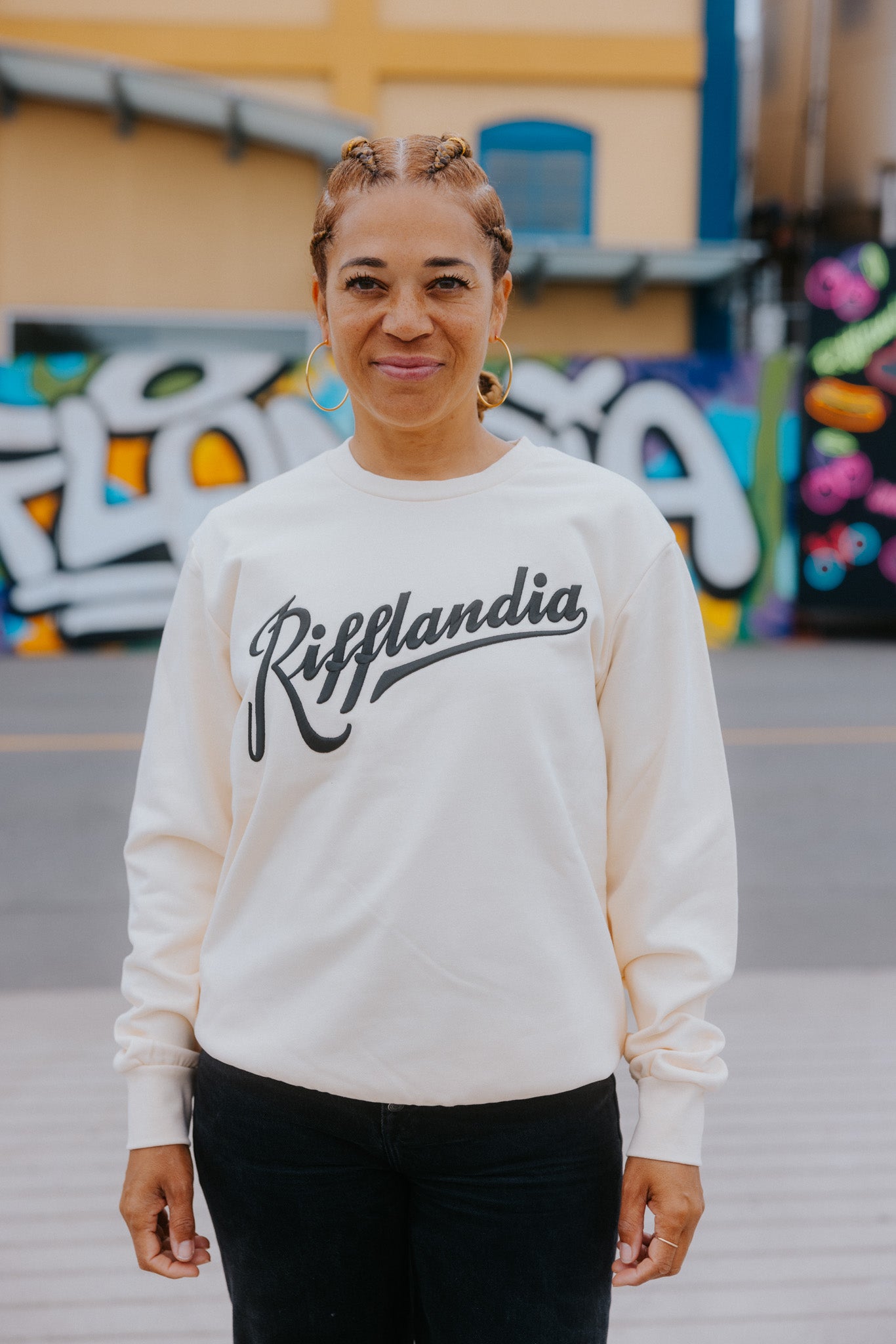 RIFFLANDIA ECRU CREW