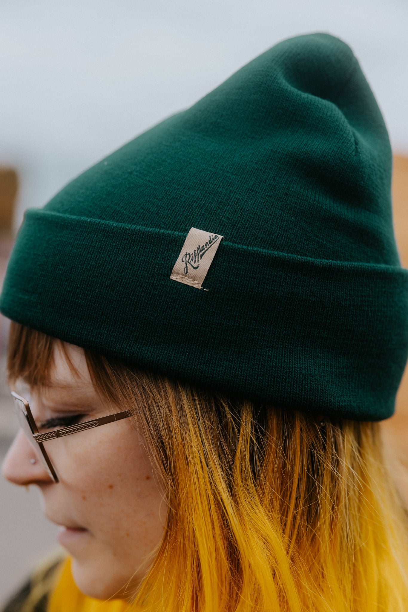 RIFFLANDIA GREEN BEANIE