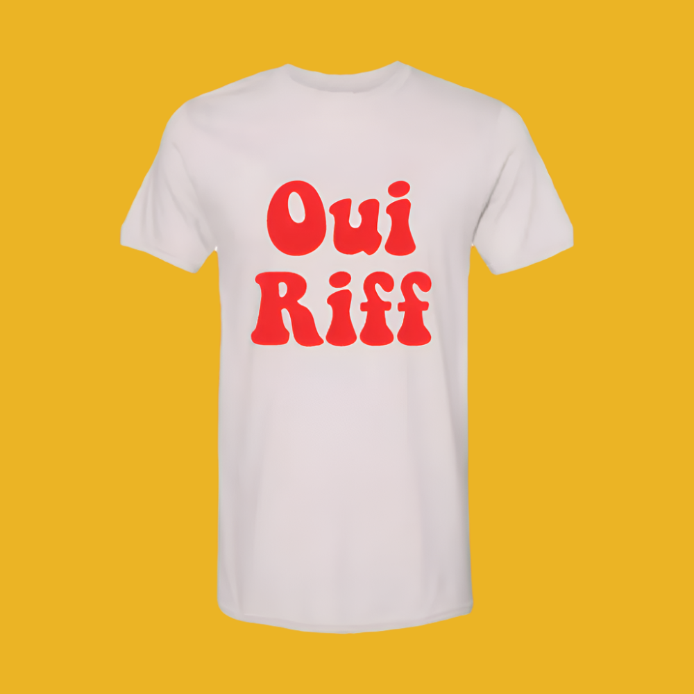 Vintage - T-Shirt - Oui Riff - Ice Grey.