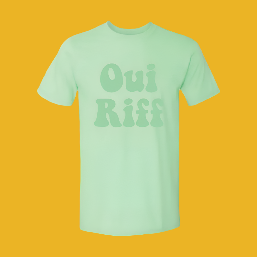 Vintage - T-Shirt - Oui Riff - Mint.