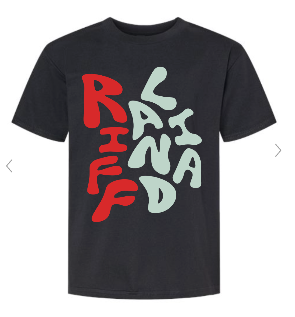 Bubble Riff Tee Toddler Black