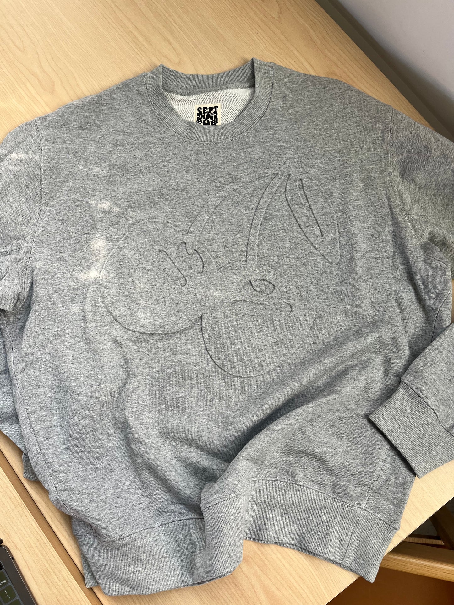 EMBOSSED CHERRY CREW