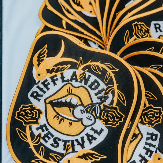 LARGE RIFF MOTO PATCH
