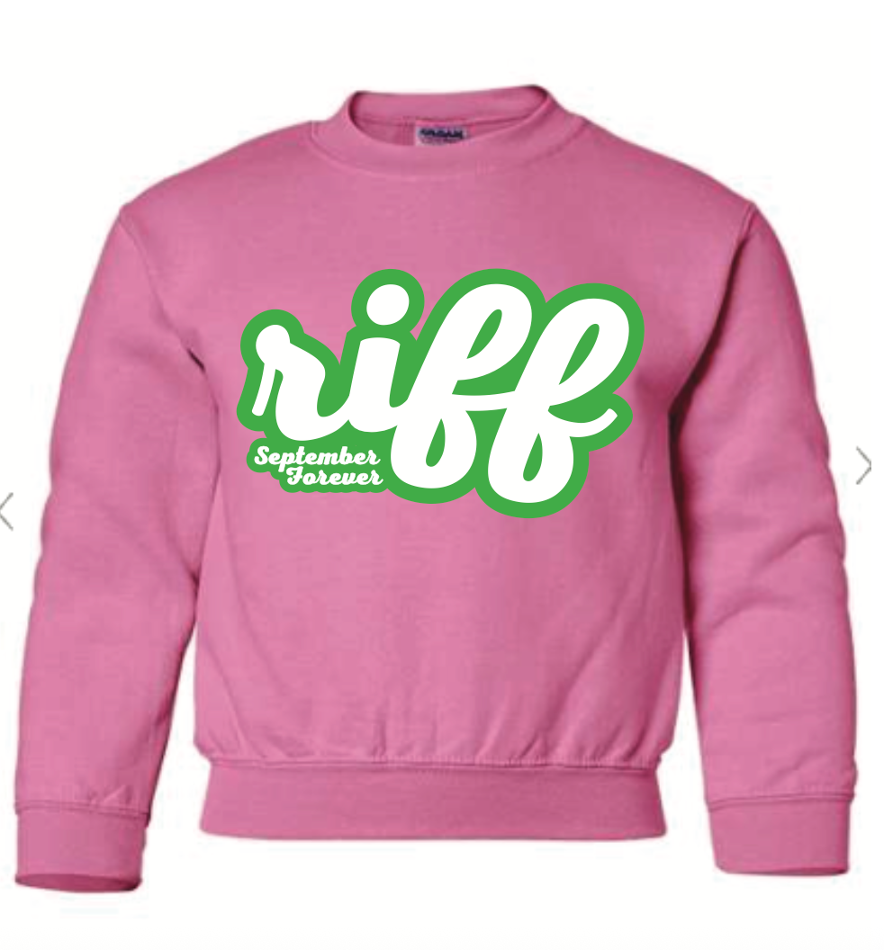 Cursive Crew Kids Pink