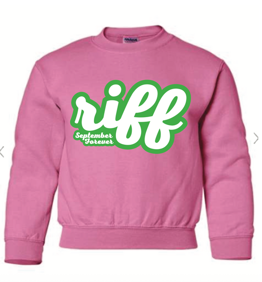 Cursive Crew Kids Pink